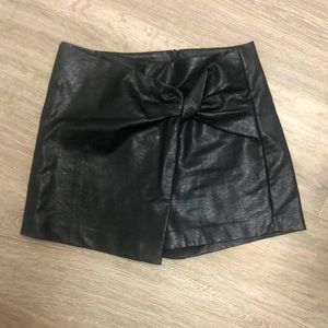 Pleather Skort - Size M